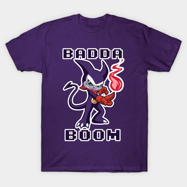 Badda Boom T-Shirt by VibrantEchoes